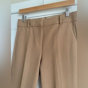 Jcrew 365 trouser camel color